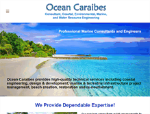 Tablet Screenshot of oceancaraibes.com
